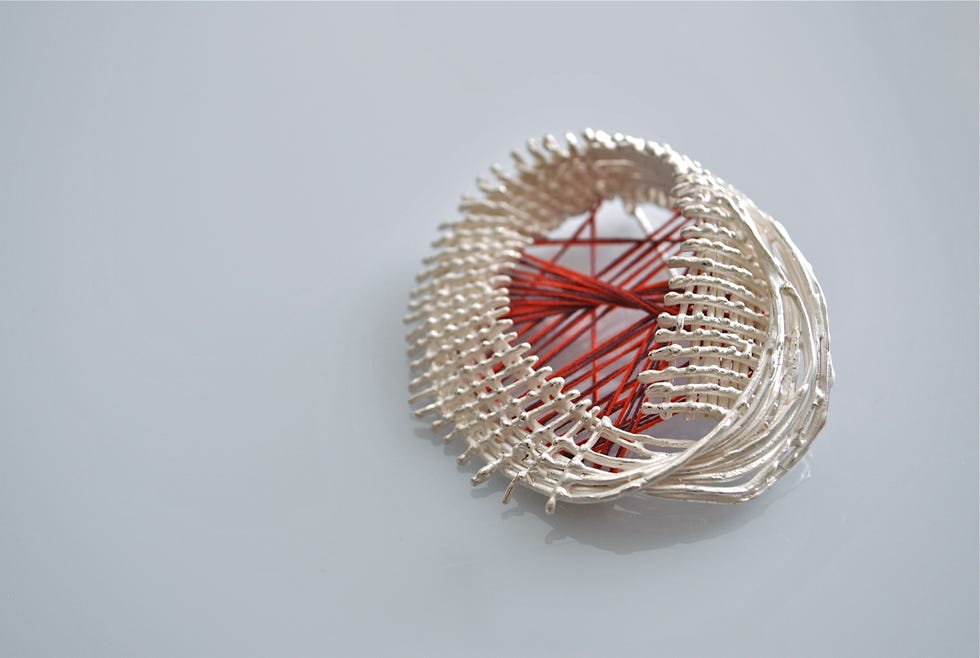 Brooch, Jewellery, Fashion accessory, Circle, Metal, 