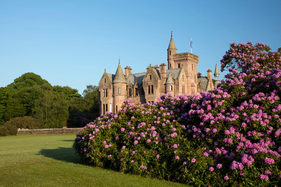 Crawfordton House, Scottish Baronial Mansion House - castle