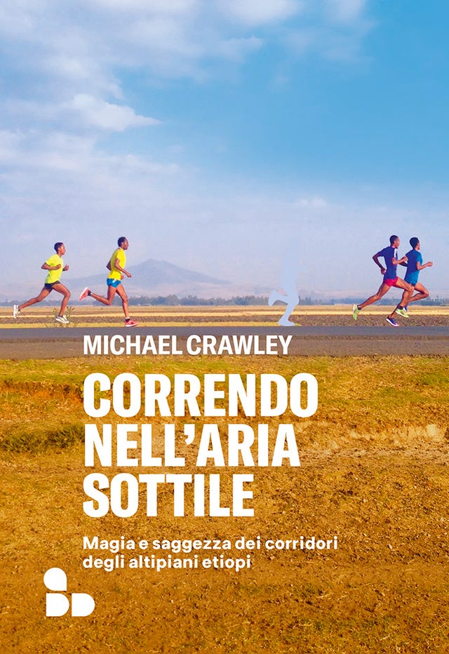 copertina, libro, crawley, etiopia, corsa, allenamento