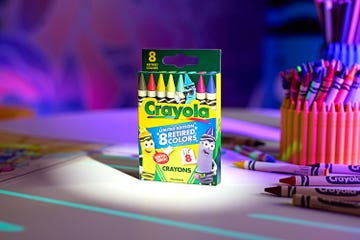crayola the limited edition retired colors 8 count crayon pack
