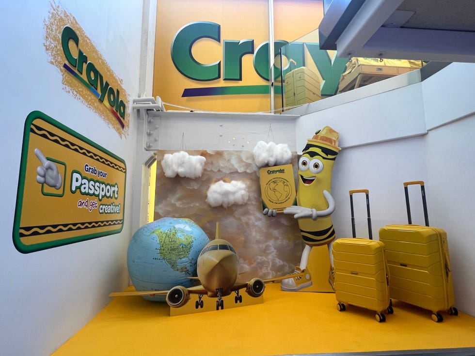 crayola retired colors international colour day event