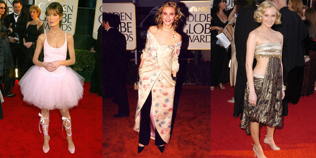 30 Craziest Red Carpet Dresses in Golden Globes History – Best Golden ...