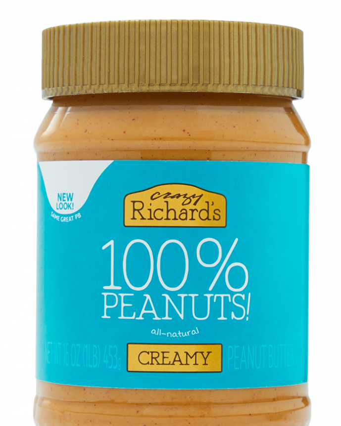 crazy richard’s 100 peanuts all natural peanut butter