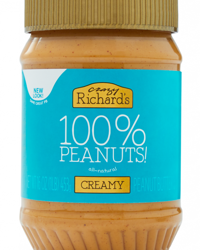 crazy richard’s 100 peanuts all natural peanut butter