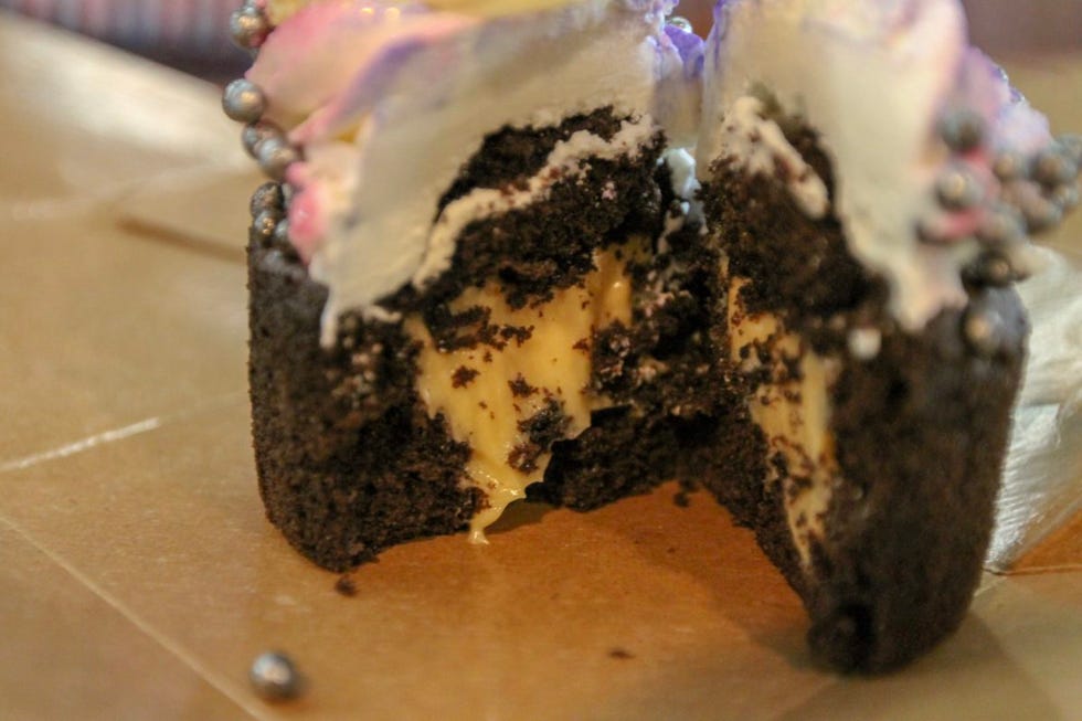 Food, Dessert, Cuisine, Dish, Snack, Baked goods, Buttercream, Snack cake, Cream, Comfort food, 