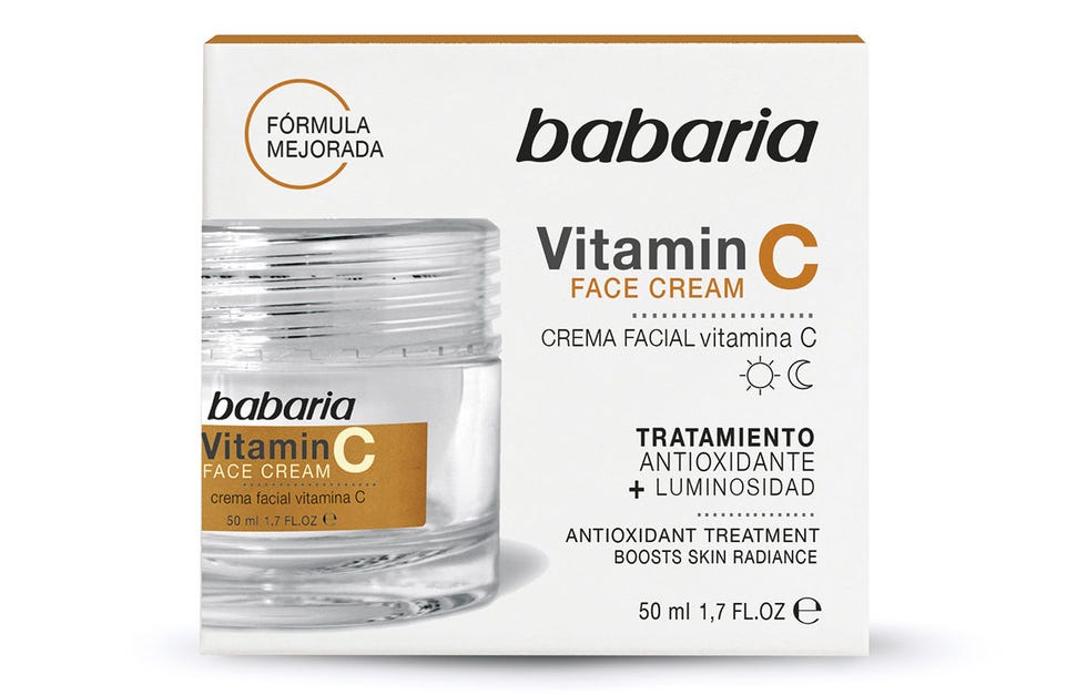 rutina facial diaria con la línea de cosméticos con vitamina c de babaria