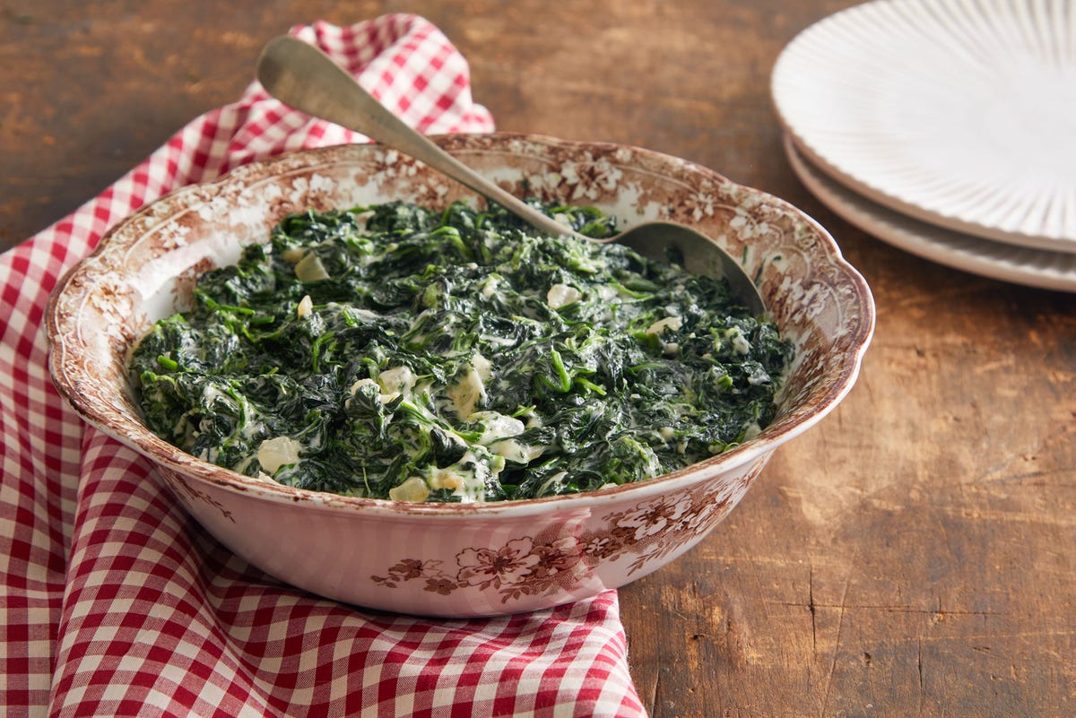 Easy Creamed Spinach Recipe