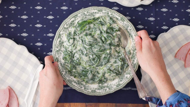 Best Creamed Spinach Recipe - How to Make Creamed Spinach