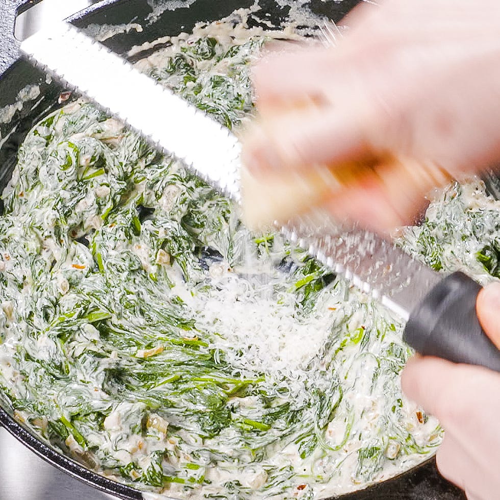 creamed spinach