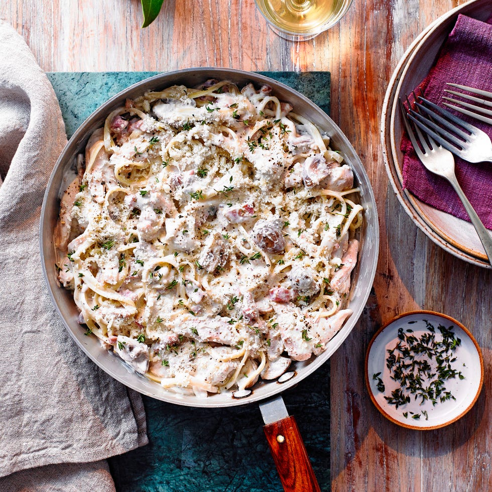easy pasta recipes creamy chicken linguine