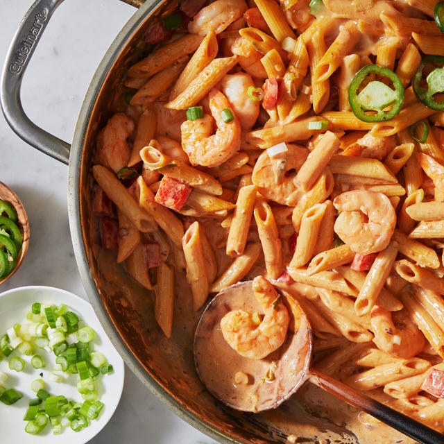 Creamy Chipotle Shrimp Pasta creamy chipotle shrimp pasta with jalapenos