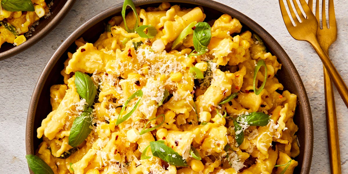 preview for Corn Makes This Pasta Sauce So Silky Smooth, Without Any Cream