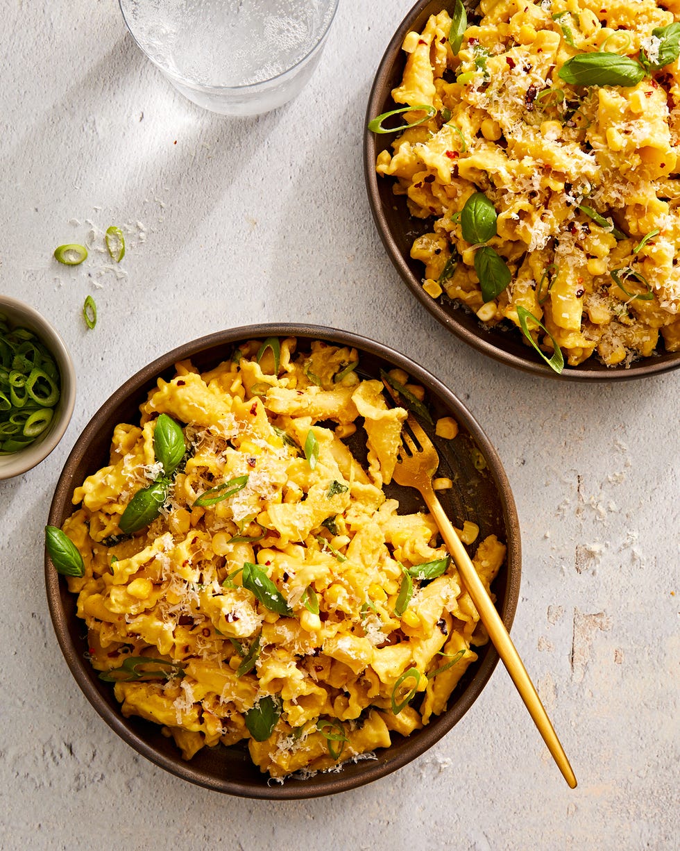 creamy corn pasta