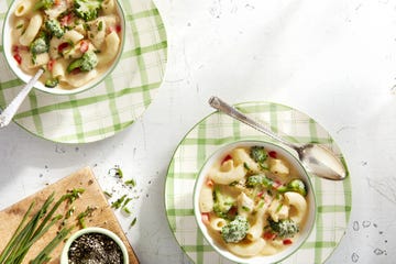 creamy mac and cheese chicken soup