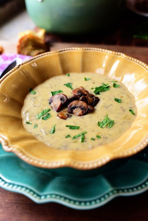 creamy mushroom soup recipe