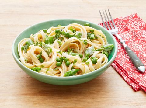 creamy pasta recipes pasta primavera with peas and mint