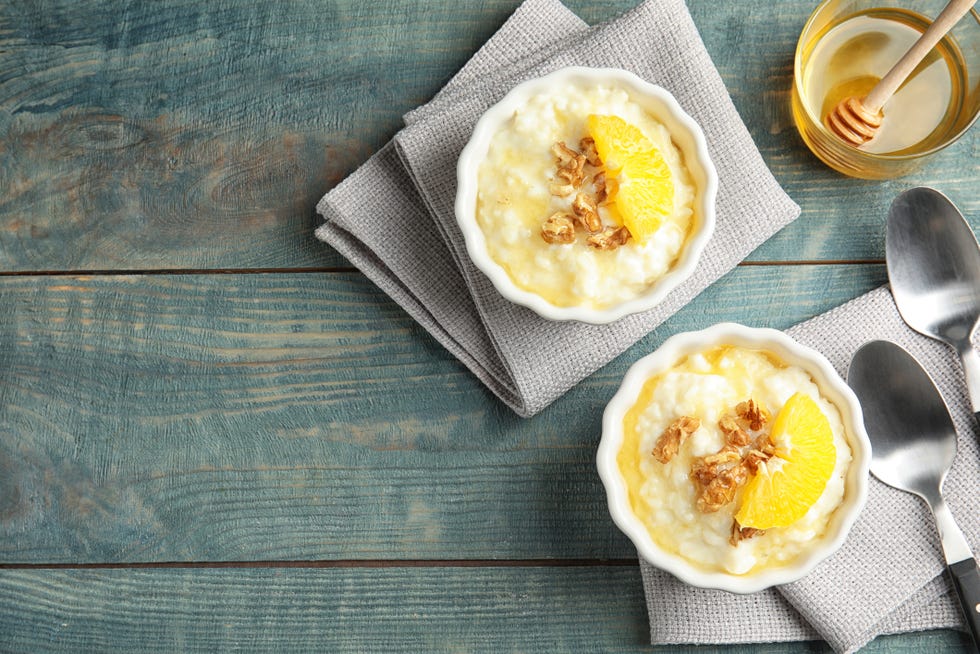 easy banana recipes   banana rice pudding