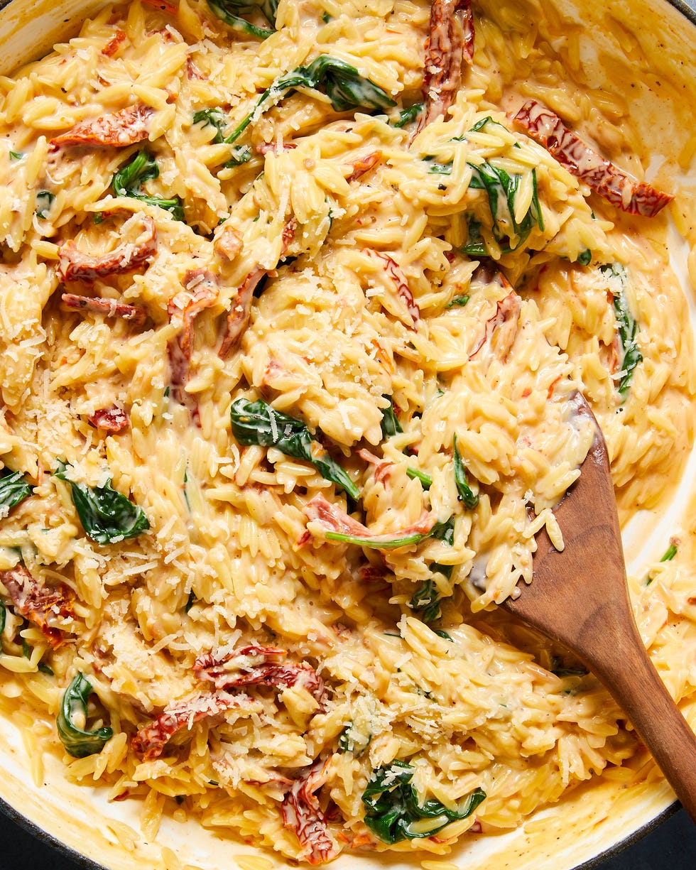 creamy tuscan orzo