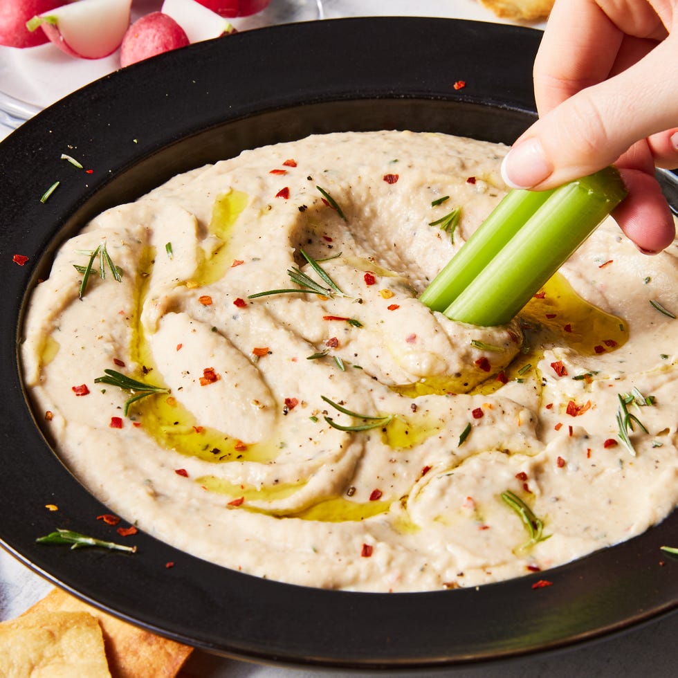 creamy white bean dip