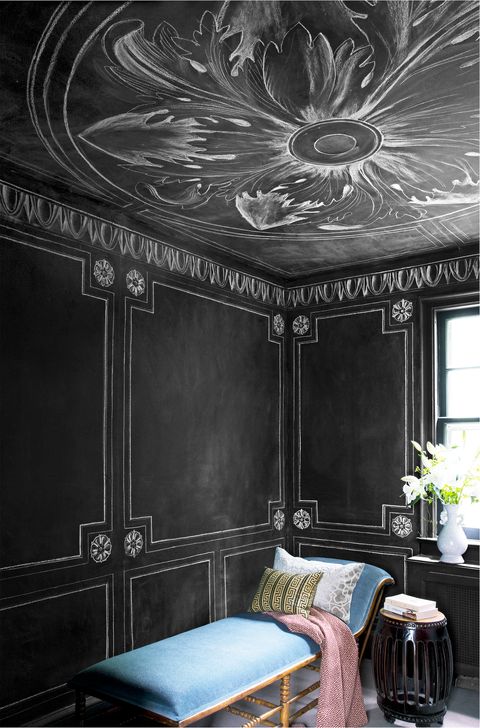 cool painted ceiling