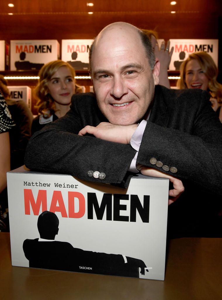 launch for matthew weiner's book "mad men"
