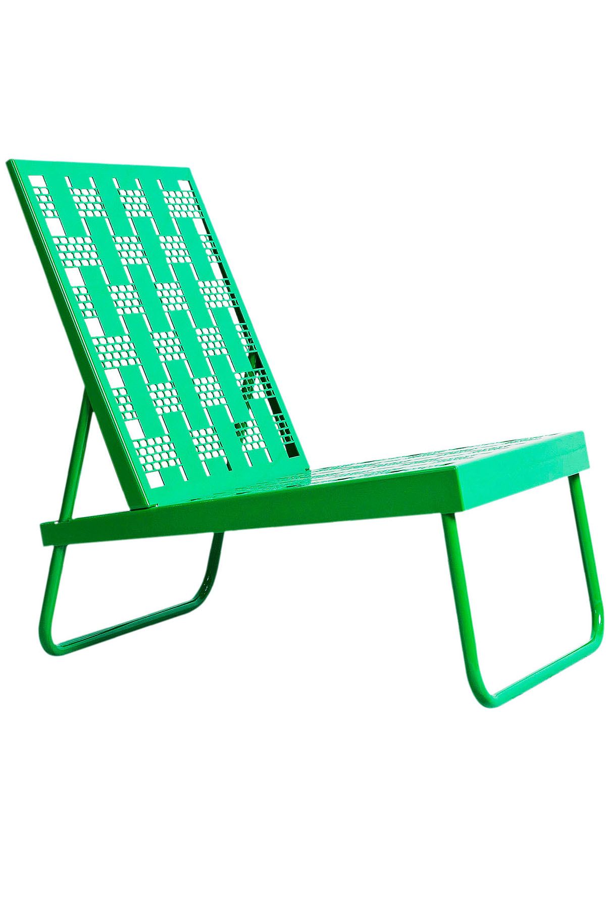 Outdoor furniture, Green, Furniture, Sunlounger, Table, Vehicle, Outdoor table, Chaise longue, 