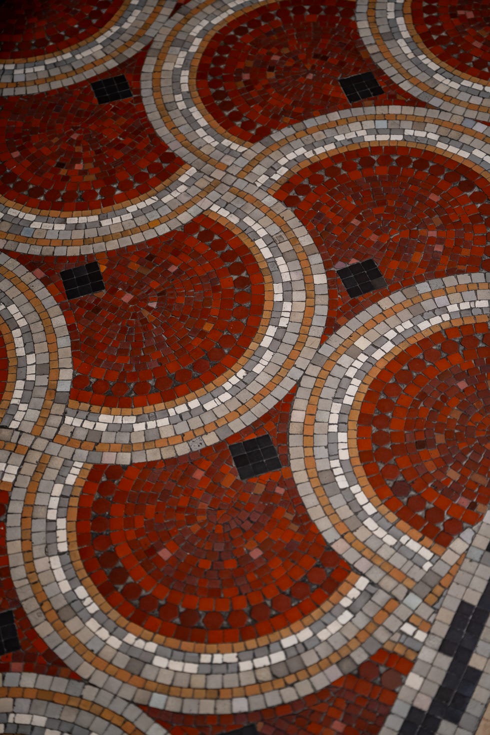 art deco mosaic floor