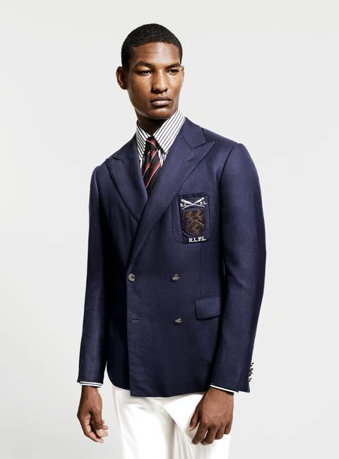Suit, Clothing, Outerwear, Blazer, Formal wear, Blue, Jacket, Tuxedo, Fashion, Button, 