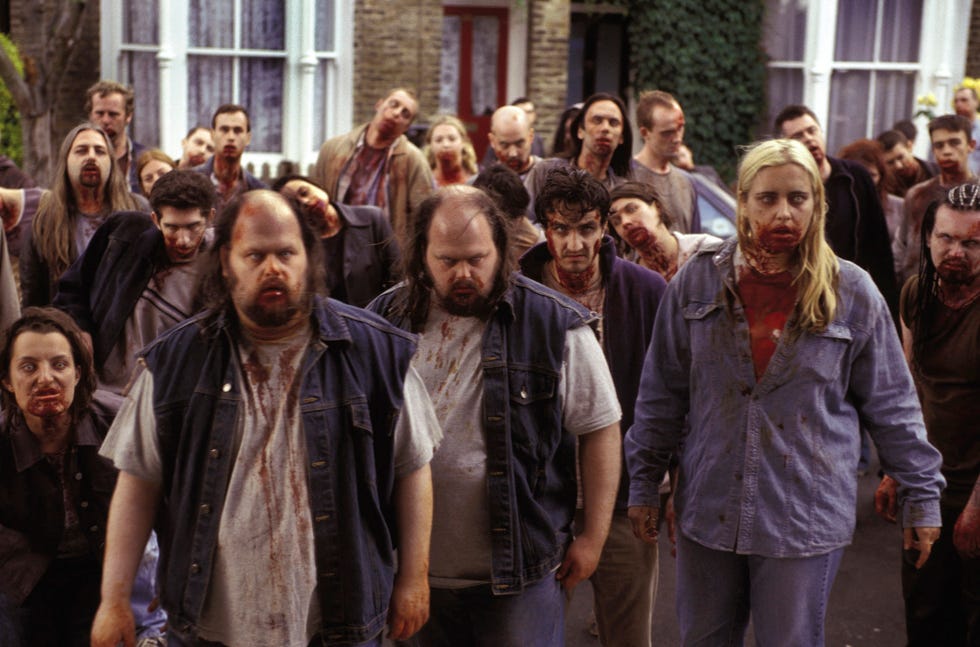 SHAUN OF THE DEAD, 2004. ©Rogue Pictures/courtesy Everett Collection shaun of the dead, 2004. ©rogue pictures/courtesy everett collection