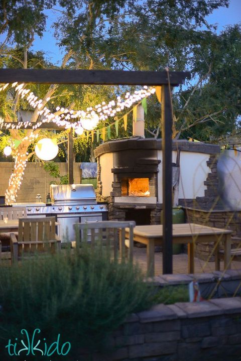 pizza fire pit from diy outdoor fireplace ideas