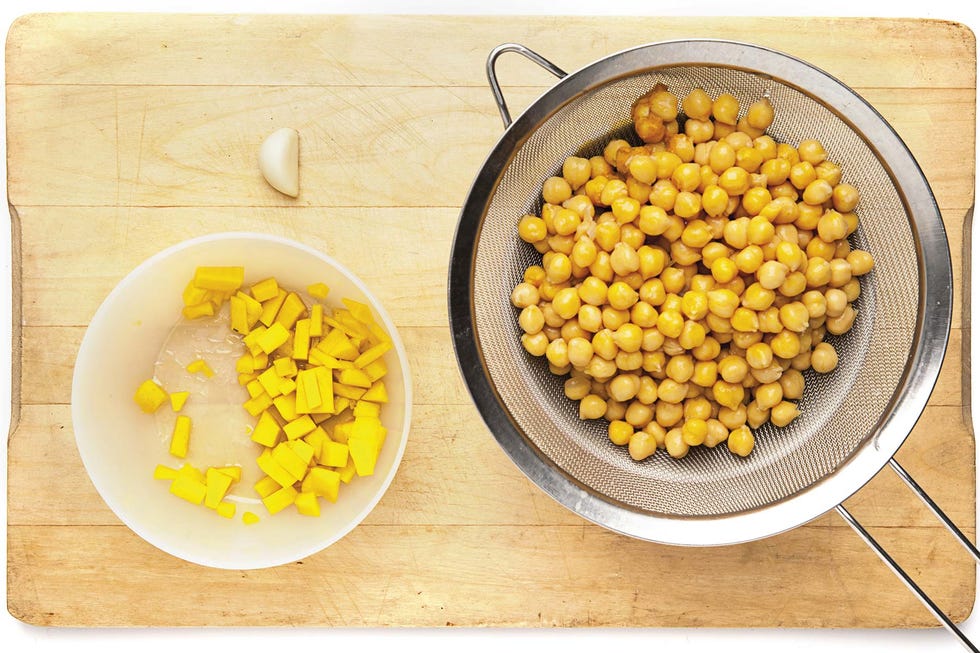 Crema de remolacha y garbanzos 1