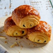 croissants stuffed with chocolate