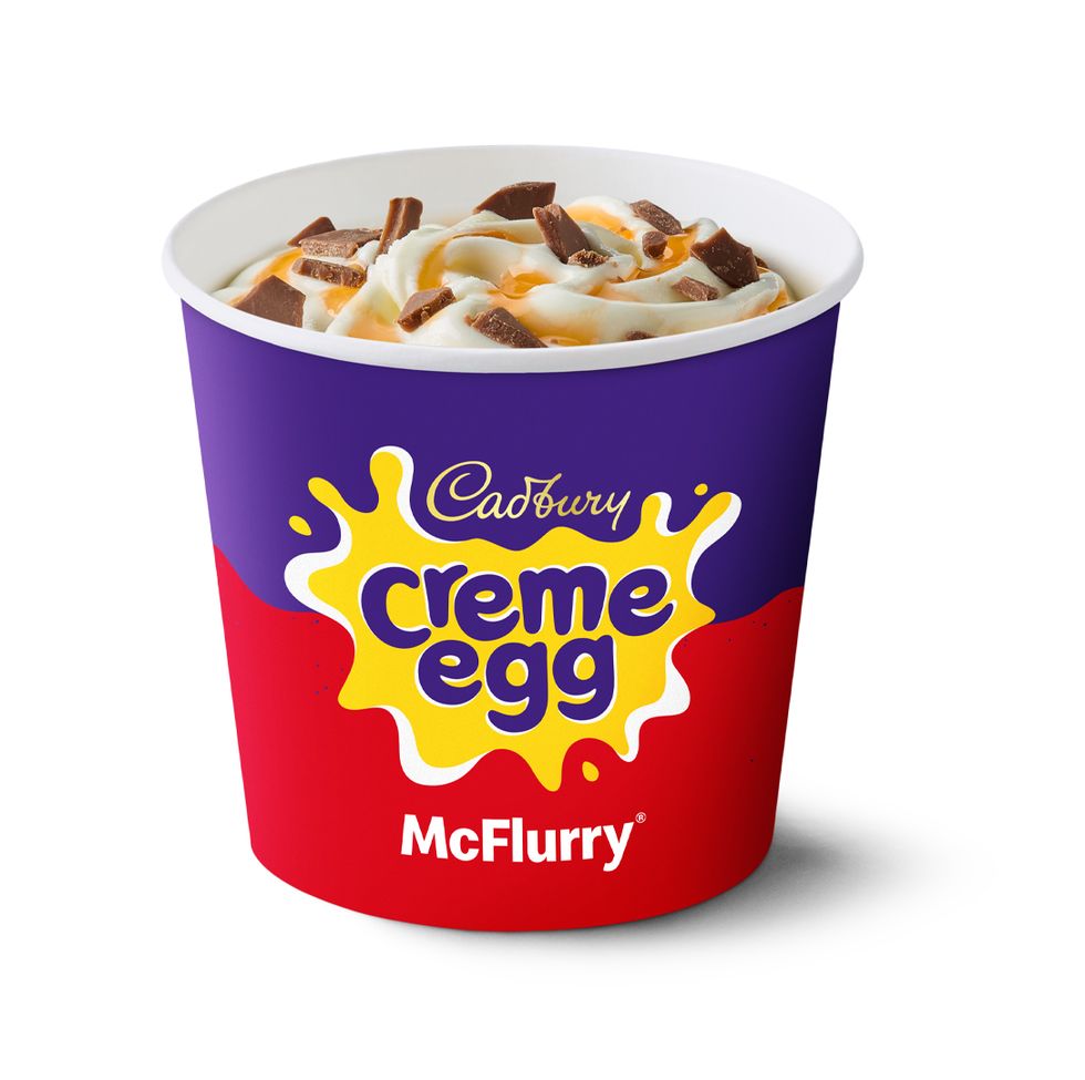 creme egg mcflurry