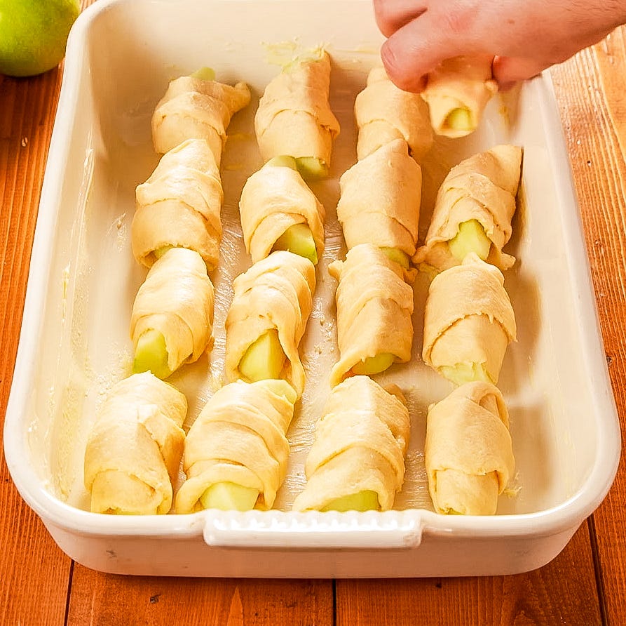 crescent apple dumplings
