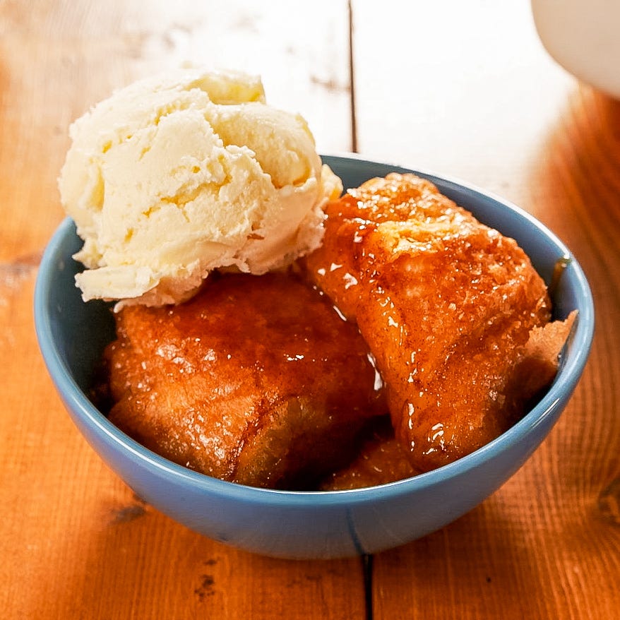 crescent apple dumplings
