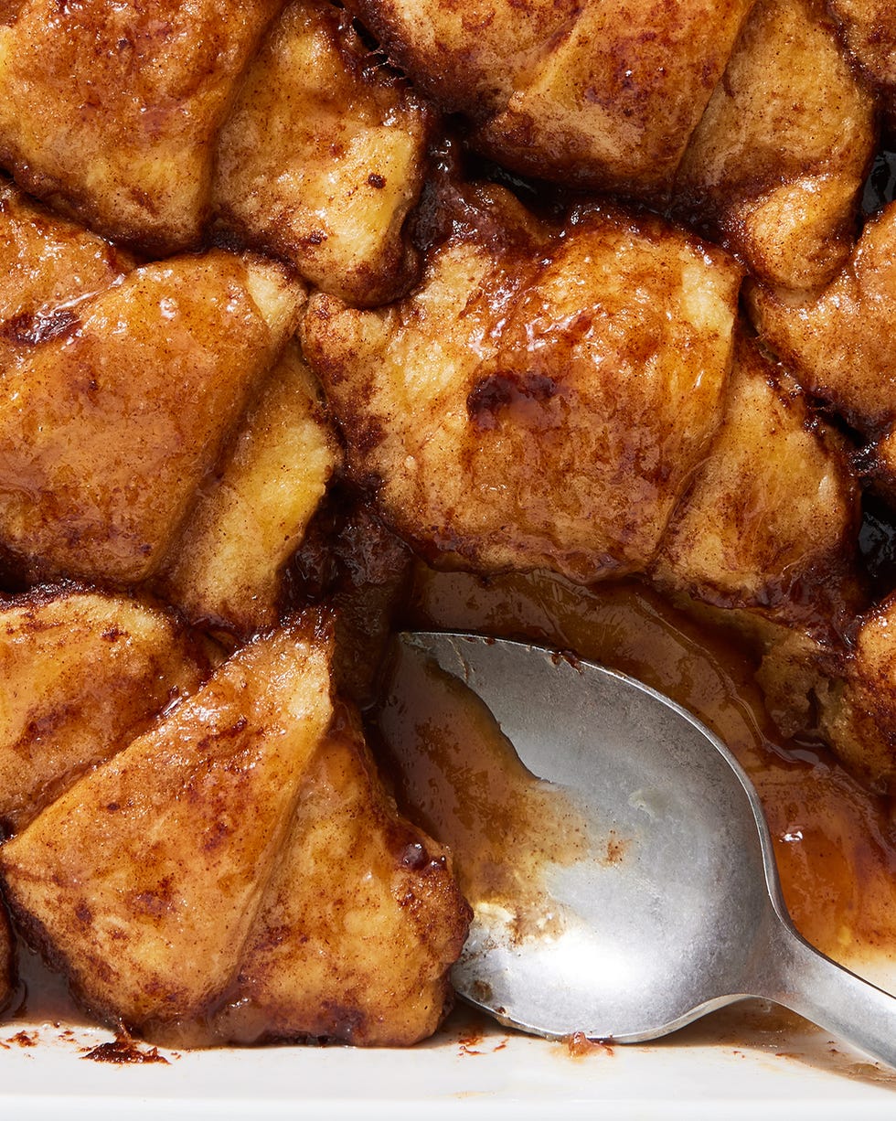 crescent apple dumplings with ice cream