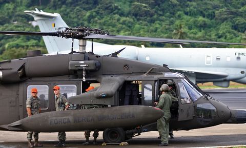 search operations for air france flight in fernando de noronha