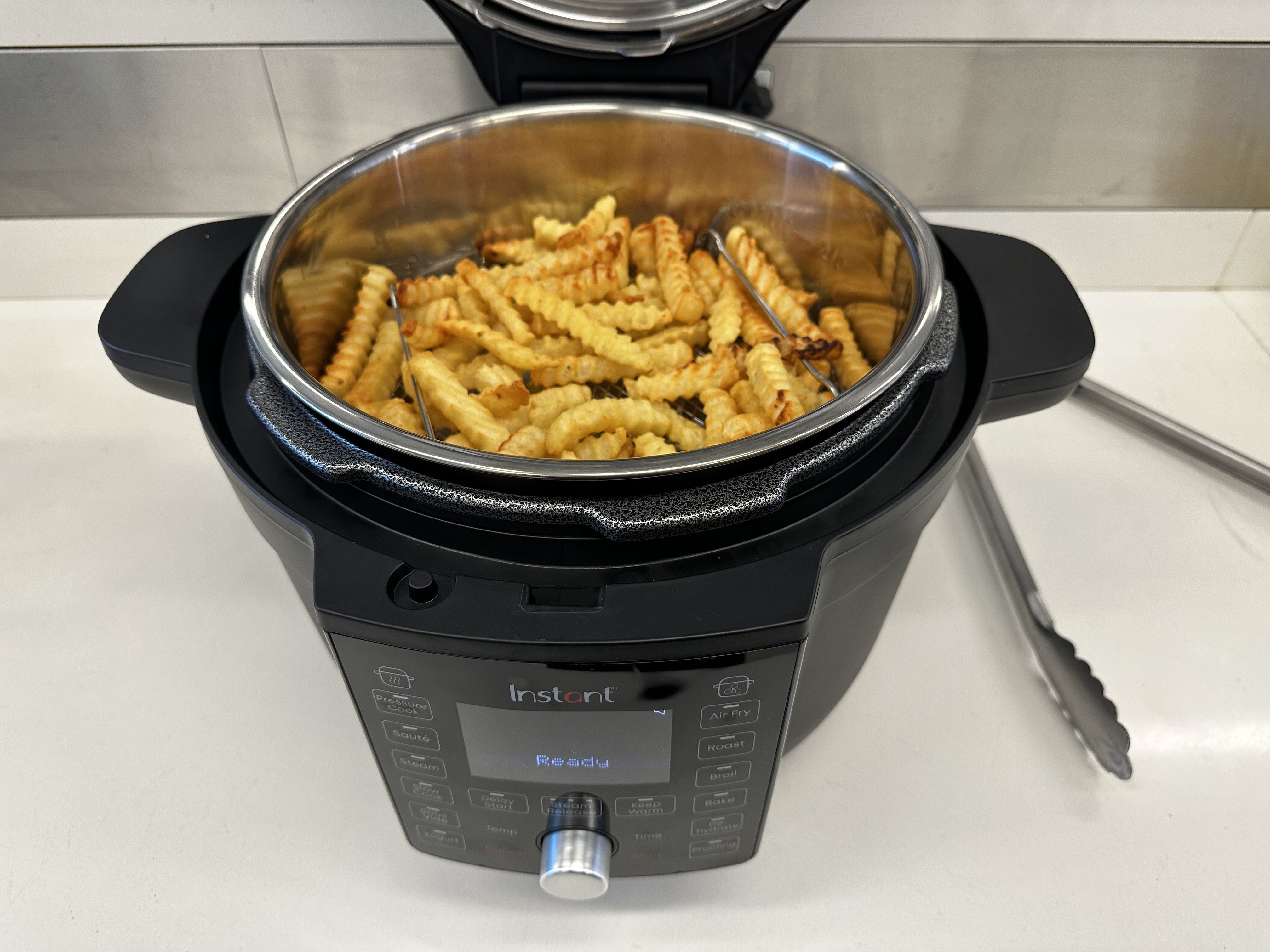 Instant Pot Duo Crisp Ultimate Lid, 13-in-1 Air Fryer and Pressure Cooker  Combo, Sauté