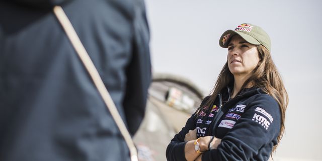 cristina gutierrez herrero esp for red bull can am factory racing during the rest day in, riyadh saudi arabia on january 13, 2024