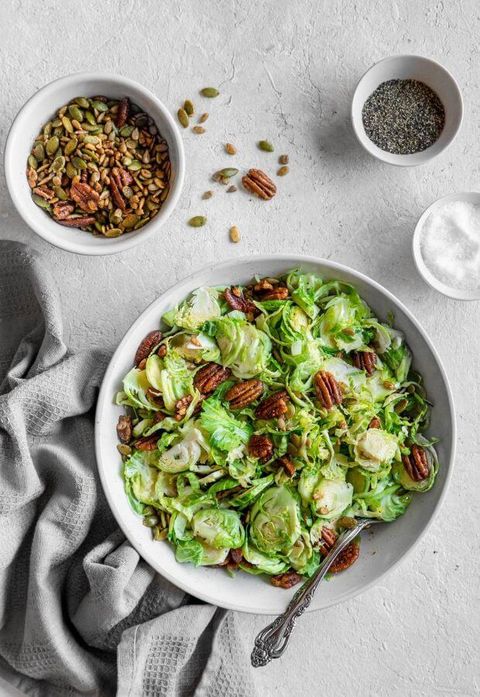 keto brussels sprouts salad