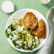 Crispy Chicken Thighs with Buttermilk Fennel Salad