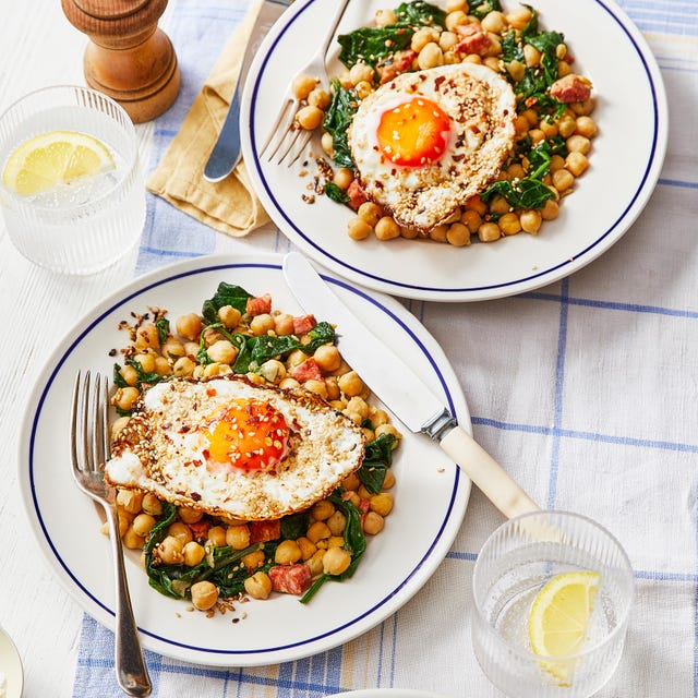 crispy fried sesame and chilli eggs