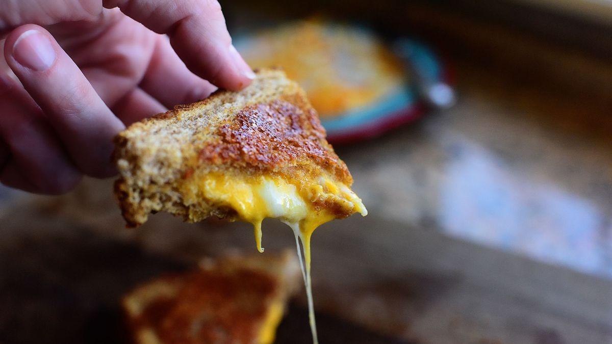 Crispy Grilled Cheese Recipe - How to Make a Grilled Cheese
