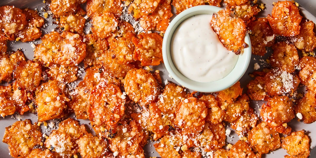 preview for Crispy Parmesan Ranch Smashed Carrots Will Be A Smash Hit This Spring