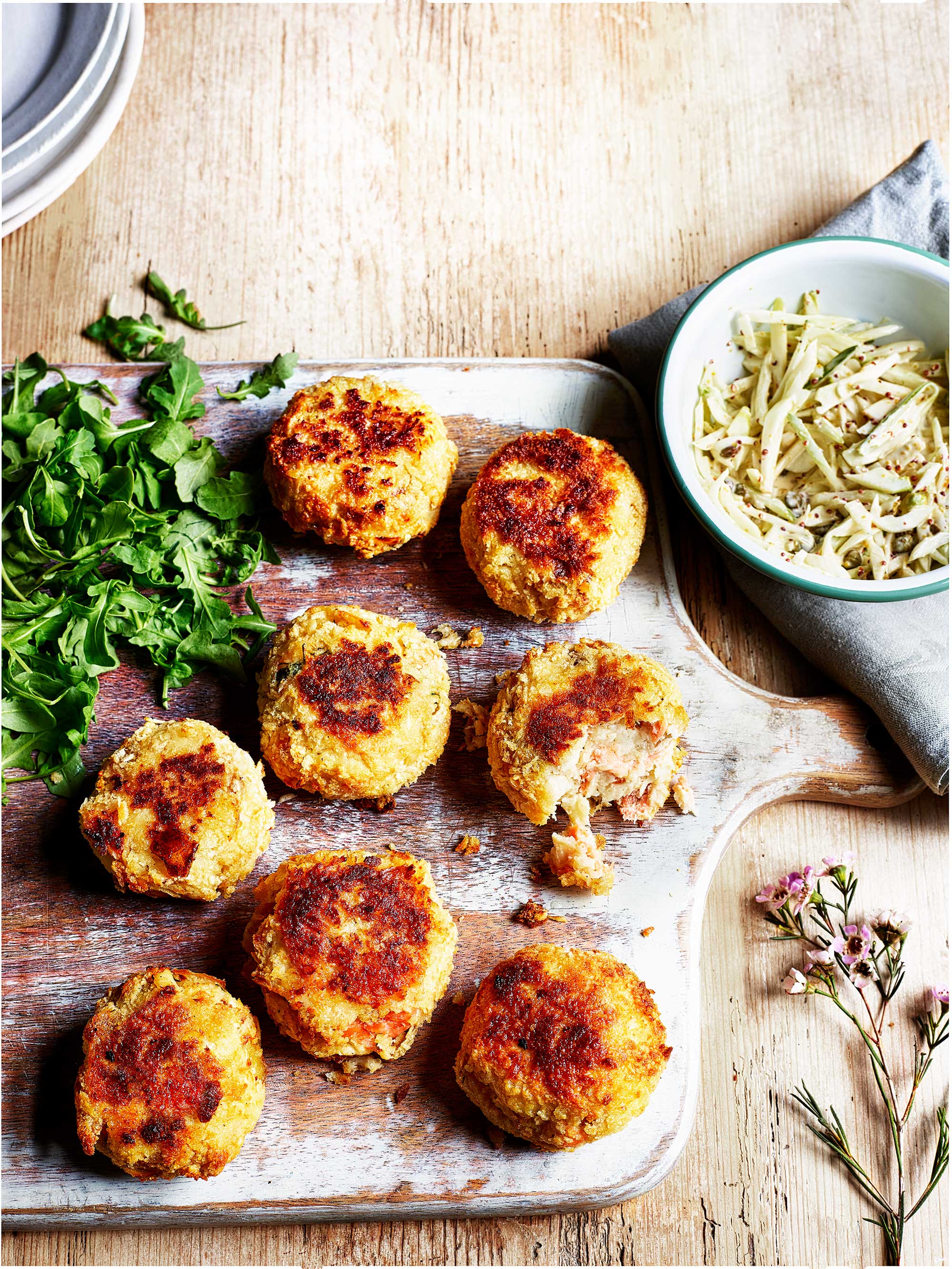 best fish recipes smoked salmon fishcakes