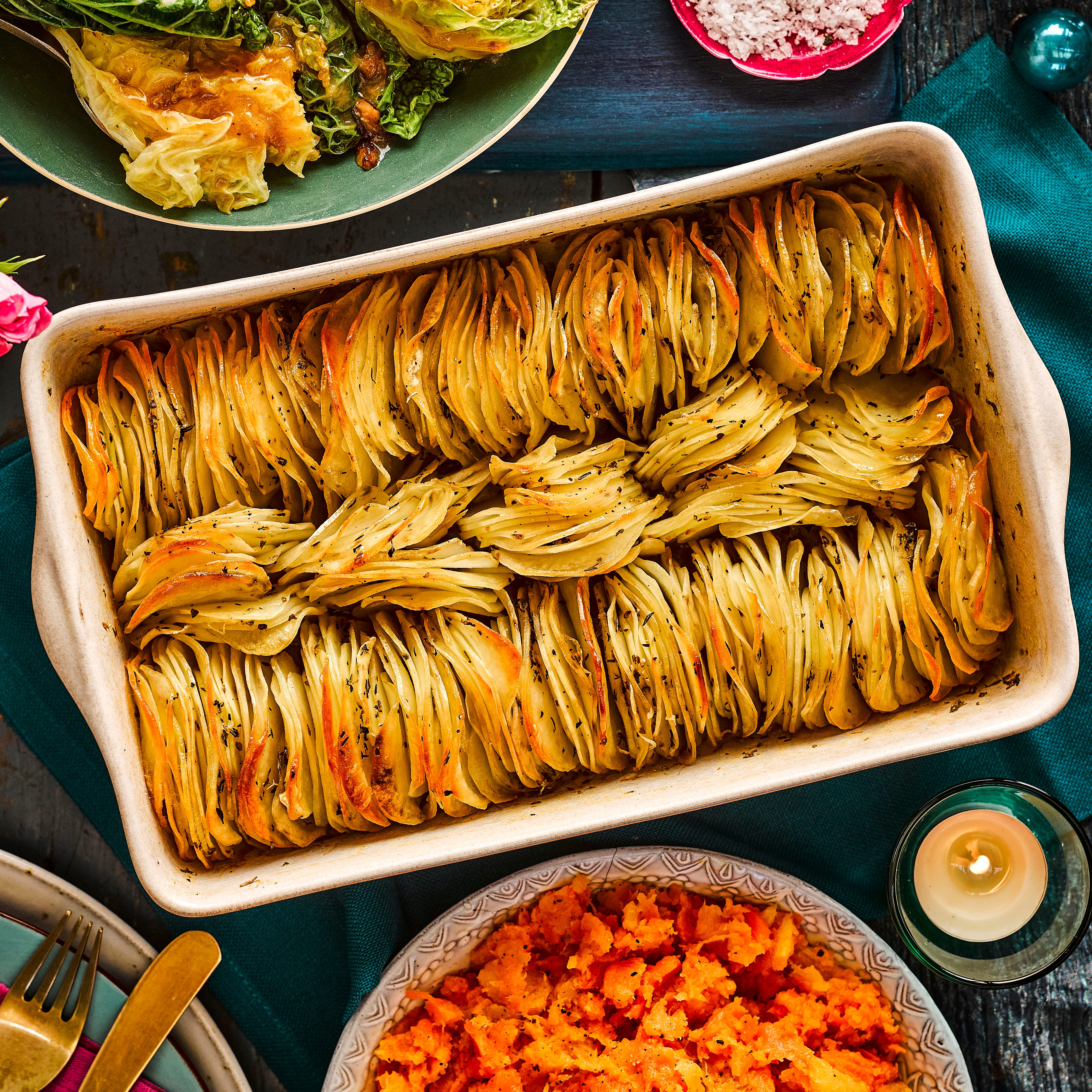 best potato recipes crispy stacked potatoes