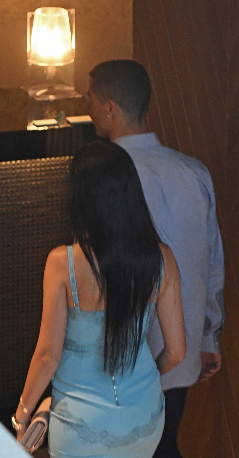 Cristiano Ronaldo y Georgina de cena en Málaga