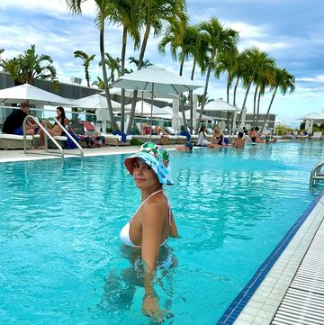 cristina pedroche posa en bikini durante su babymoon en miami