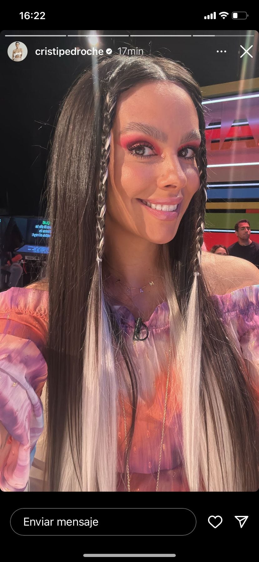 Cristina Pedroche luce el peinado con trenzas y mechas que mejor queda al  pelo liso