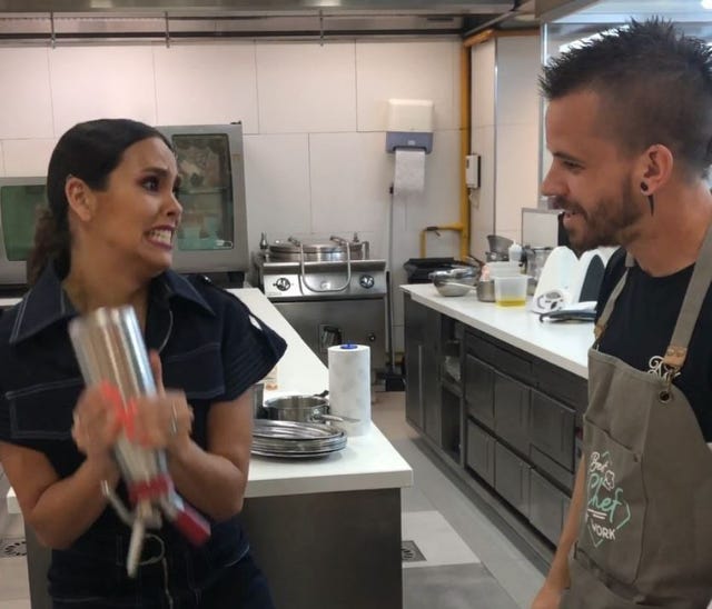 Pedrochef, con Cristina Pedroche y Dabiz Muñoz